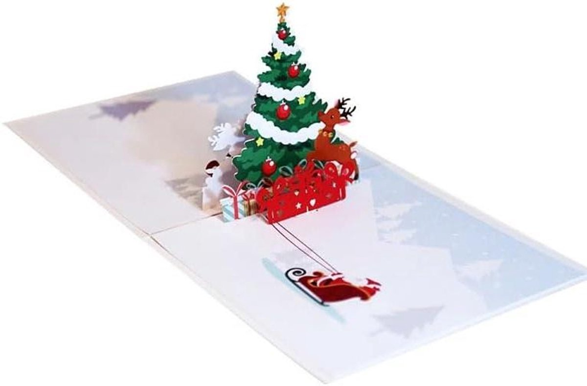 Pop-Up Kaarten - Wenskaarten Set - Emoties Verbinden - 3D Ontwerp - 15x15cm - Geassorteerd