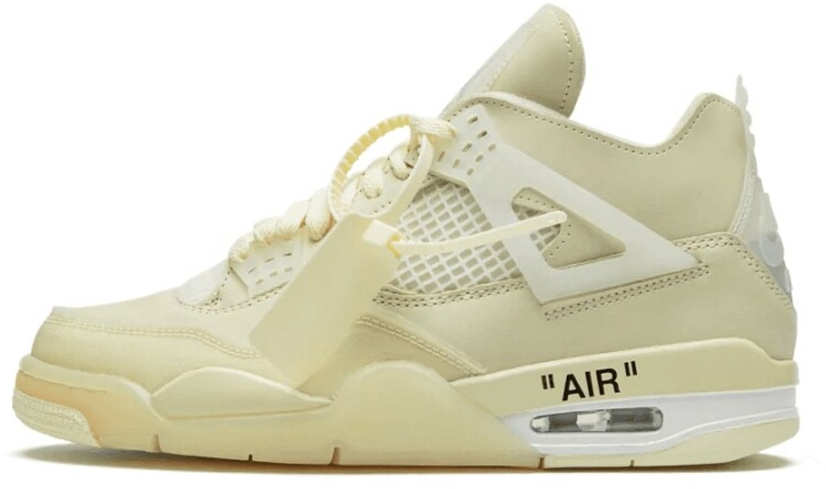 Jordan 4 Retro Off- Sail Zwart
