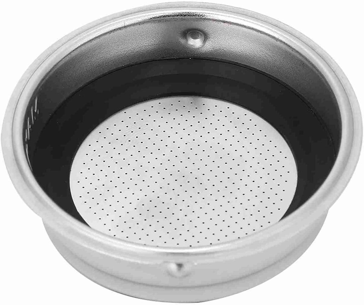 Koffiefilter van RVS, Drukfilter Korf voor Espresso, Afneembare Koffiezeef Accessoires voor Portafilter Koffiemaker, Perfect voor Thuisgebruik en Barista's