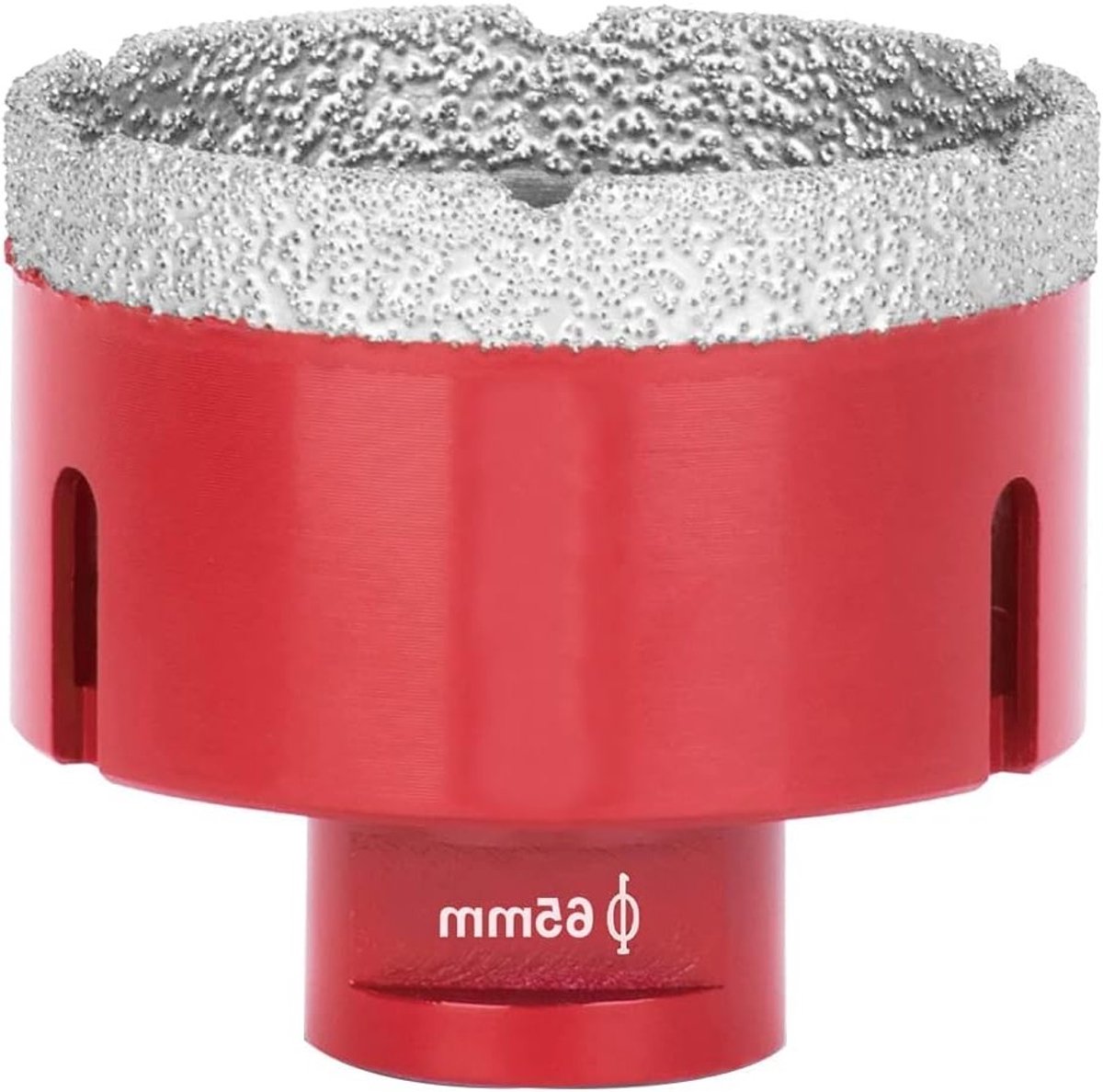 Diamant Boor voor Tegels en Graniet - 65mm Droge Kernboor met M14 Aansluiting voor Porselein en Marmer, Ideaal voor Professioneel Gebruik