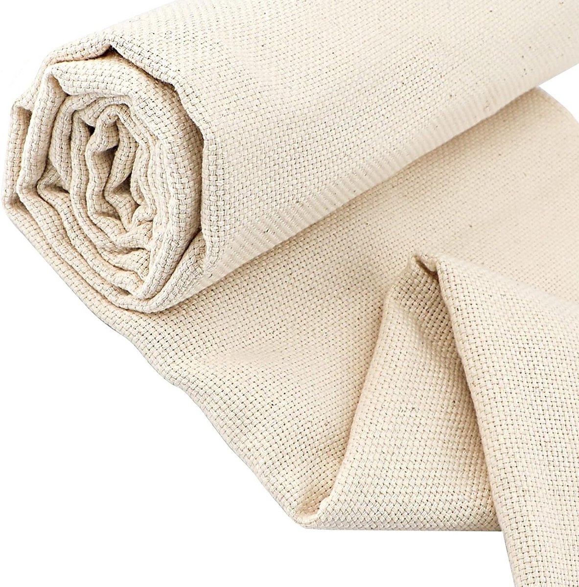 Linnen Naaidoek 135 x 100 cm voor Punch Needles, Carpet Needle en Borduren, Ideaal voor Creatieve Projecten