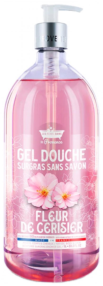 Les Petits Bains de Provence Kersenbloesem Douchegel 1 L