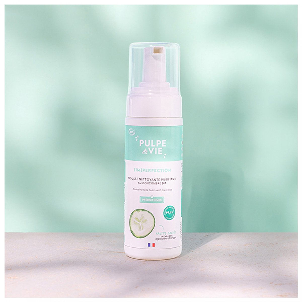 Pulpe de Vie Reinigend Schuim met Biologische Komkommer 125 ml