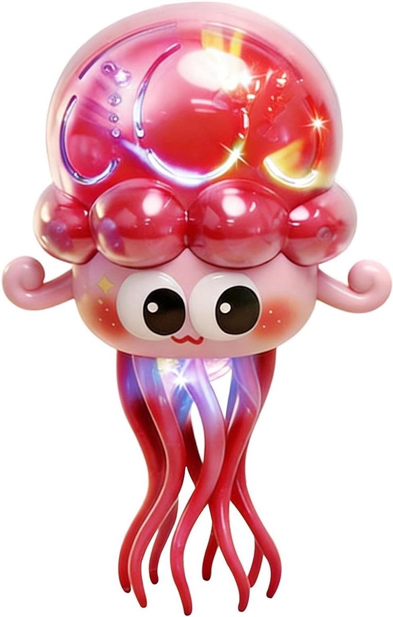 Elektrisch Kruipend Speelgoed - Muzikale Kwal - Baby Ontwikkeling - Interactief Oplichtend - 20 cm - Roze