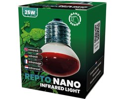 Repto Nano Infrared Light 25watt - Infrarood Warmte Lamp