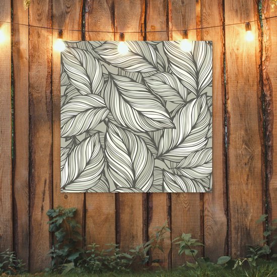 Toile de jardin Nature - Motif - Feuilles - 100x100 cm
