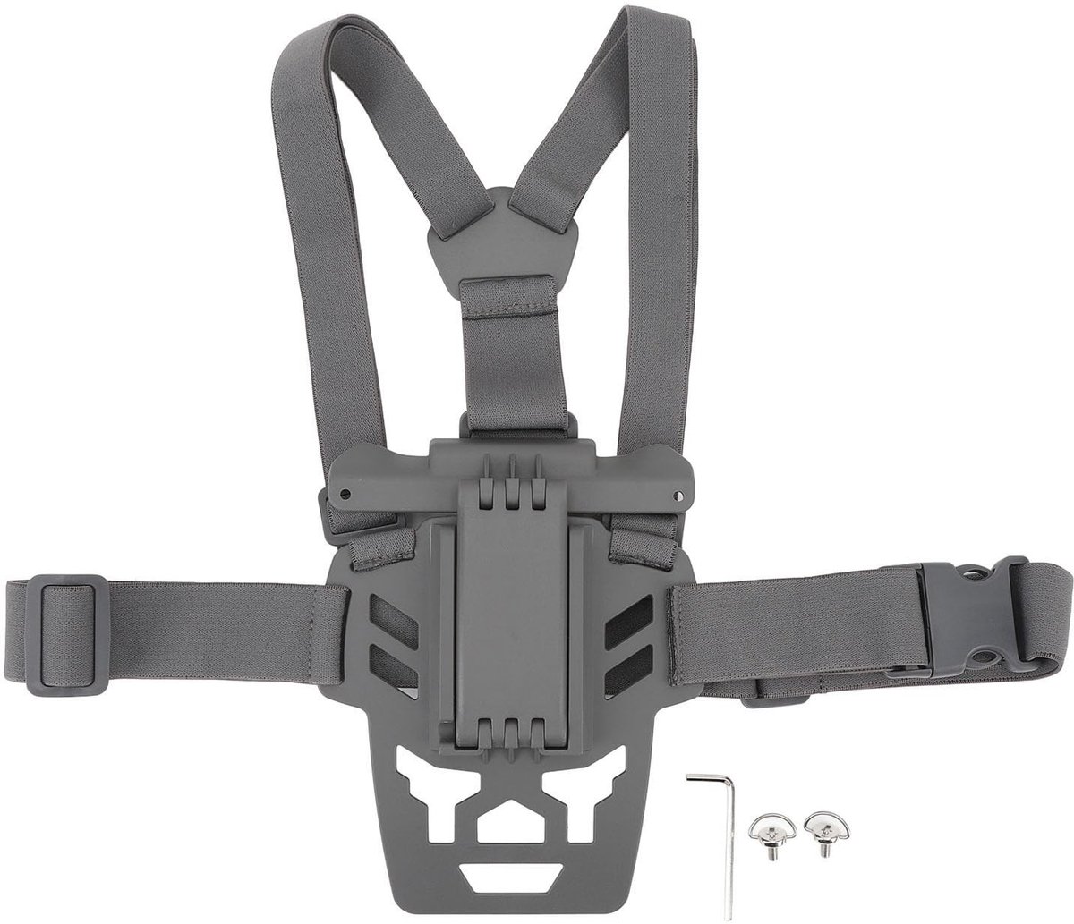 Dailygoods - Dailygoody - Drone afstandsbediening borstbevestiging - Draaibaar hoekharnas - Verstelbaar en ademend - Voor Action camera's - Ideaal voor buitenopnam.