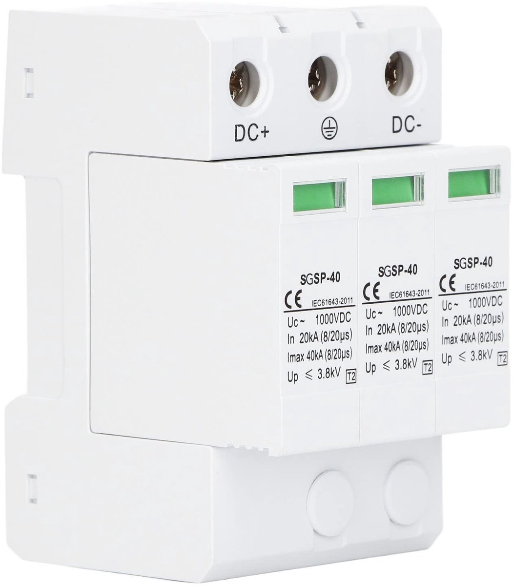 Dailygoods - DC Overspanningsbeveiliging voor Fotovoltaïsche Systemen