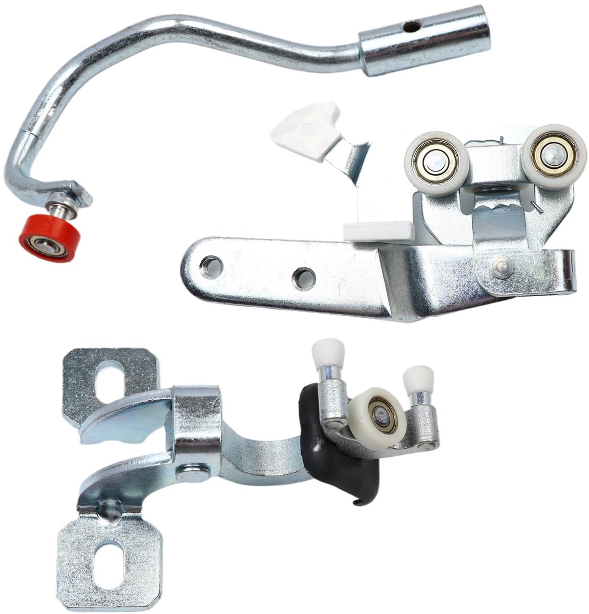 Dailygoods - Dailygoody - Deurrolset - Zijdelen - Hoogwaardige materialen - 9033S0 - Duurzaam en eenvoudig te installeren - Geschikt voor Fiat Ducato - Model 2002-...