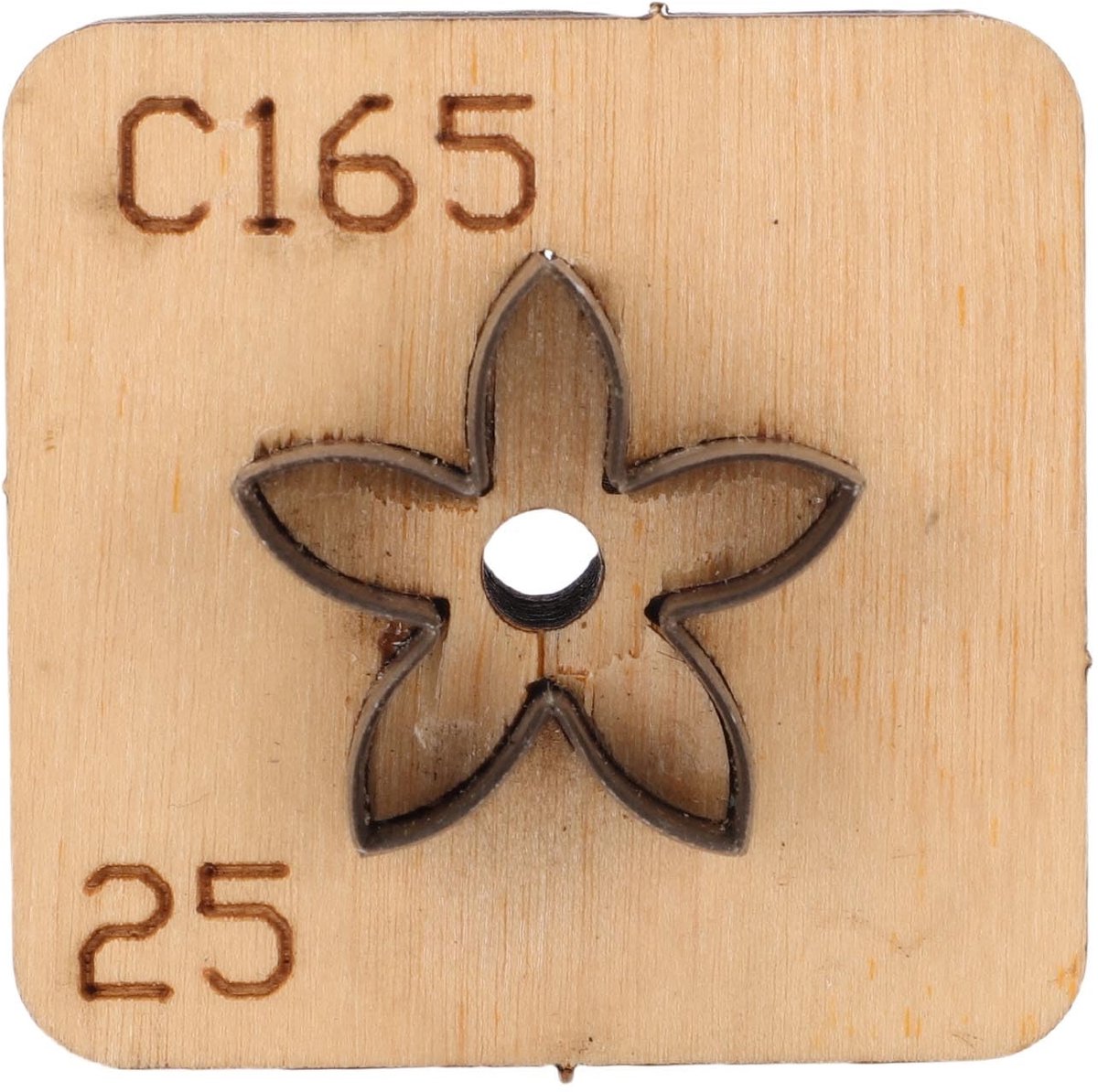 Dailygoody - Bloemvormige Leer Cutter - Creatieve Snijmal - Voor het maken van decoraties en handwerk - Snijvorm - Voor hobbyprojecten - Geschikt