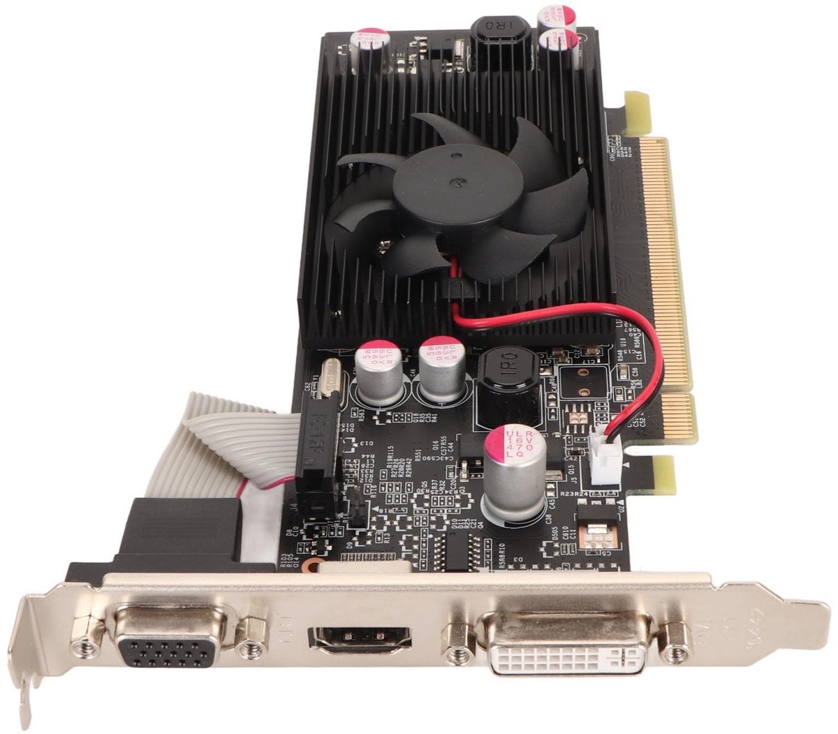 Dailygoody - Grafische Kaart - 1GB DDR2 - Krachtige Gaming - HDMI - PCI Express X16 2.0 - Perfect voor Gaming - Model 6awezr7nkc