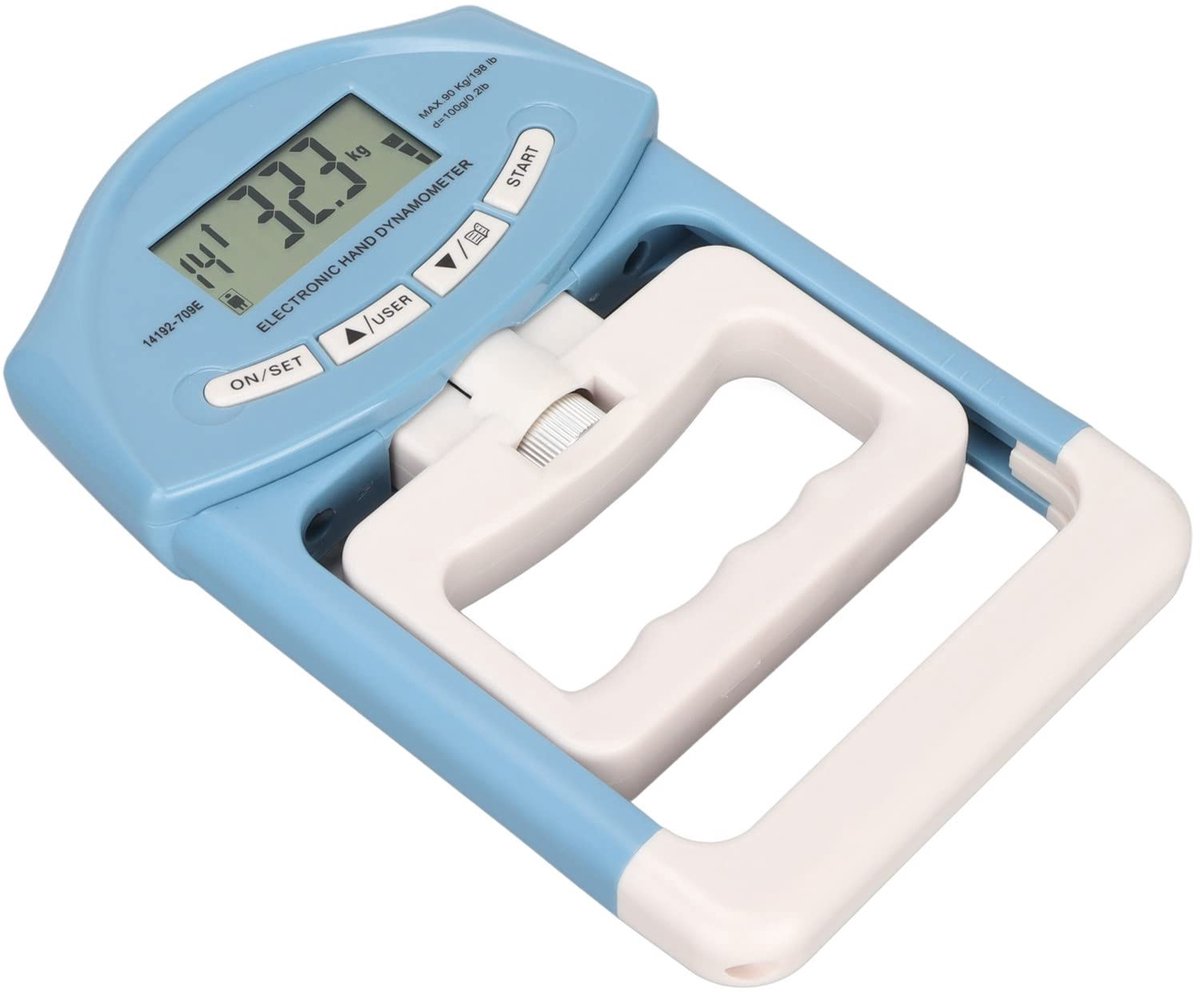 Dailygoods - Dailygoody - Grip Strength Tester - Digitale Dynamometer - Handgreep Krachttrainer - Voor sport en thuis - Handsporingsmeter - Geschikt voor alle nive
