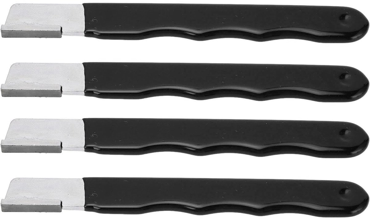 Dailygoods - Dailygoody - Tuinheggenscharenslijper - Draagbare Tuingereedschapslijper - Antislip Veiligheid - Zwart Mat - Snoeischaar Scherpen - Ideaal voor Tuinde
