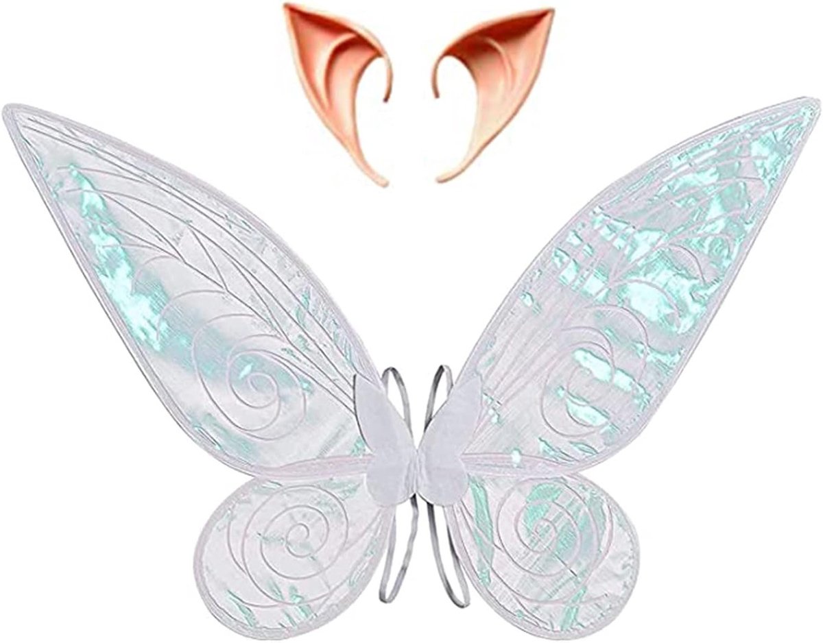 Vleermuisvleugel Cape voor Kinderen, Feestelijke Kostuums met Masker en Antenne Hoofdband voor Meisjes, Perfect voor Halloween en Verjaardagsfeesten