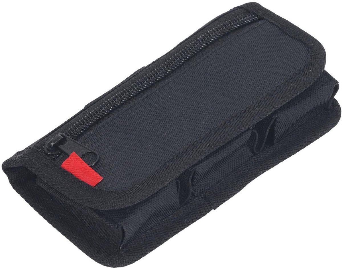 Dailygoods - Dailygoody - Houder voor Camera-batterijtas - Draagbare Batterijhouder - Meerdere Opbergvakken - Compact - Geschikt voor LP E6 FZ100 - Ideaal voor Fot...