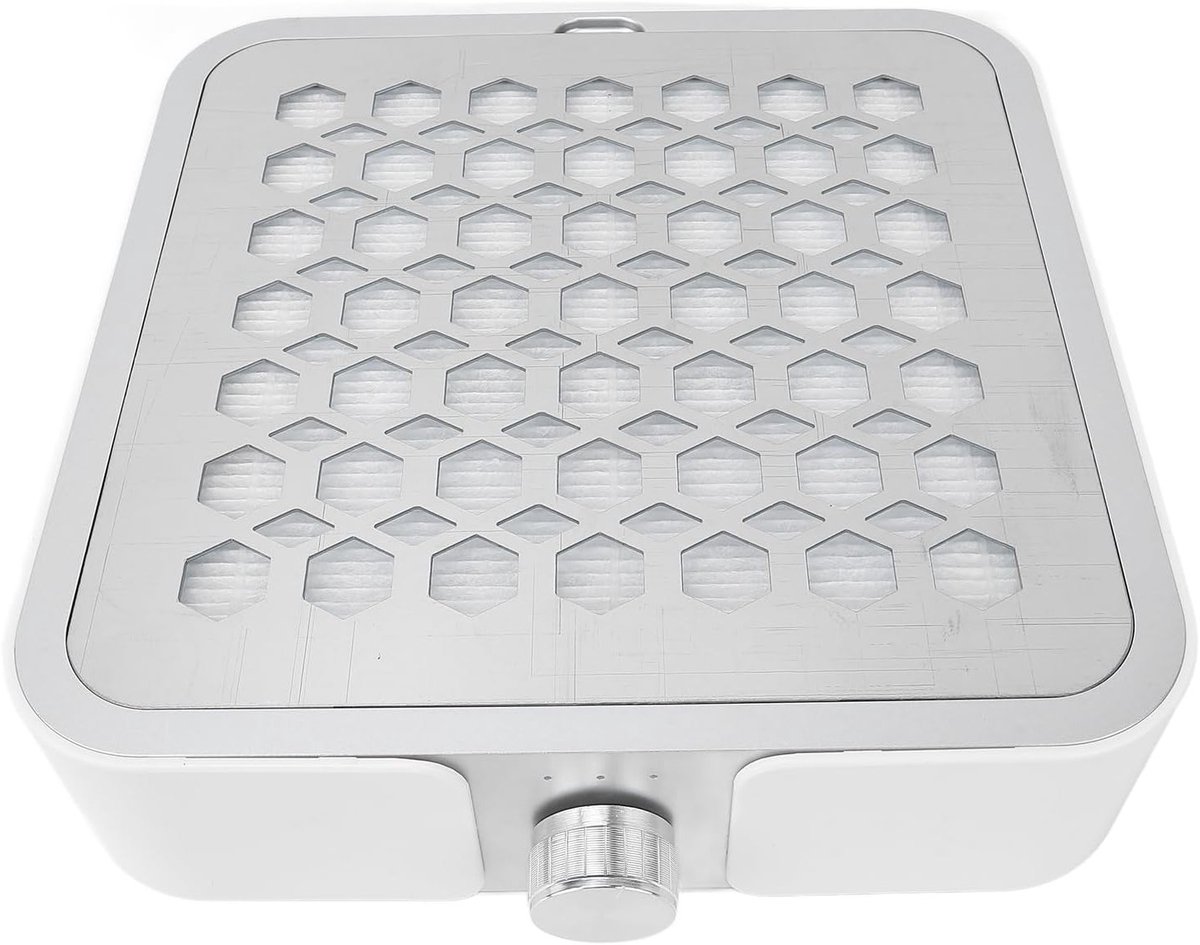 Krachtige Nageldust Extractor met Herbruikbaar Filter en 4500RPM Motor voor Thuis en Salongebruik