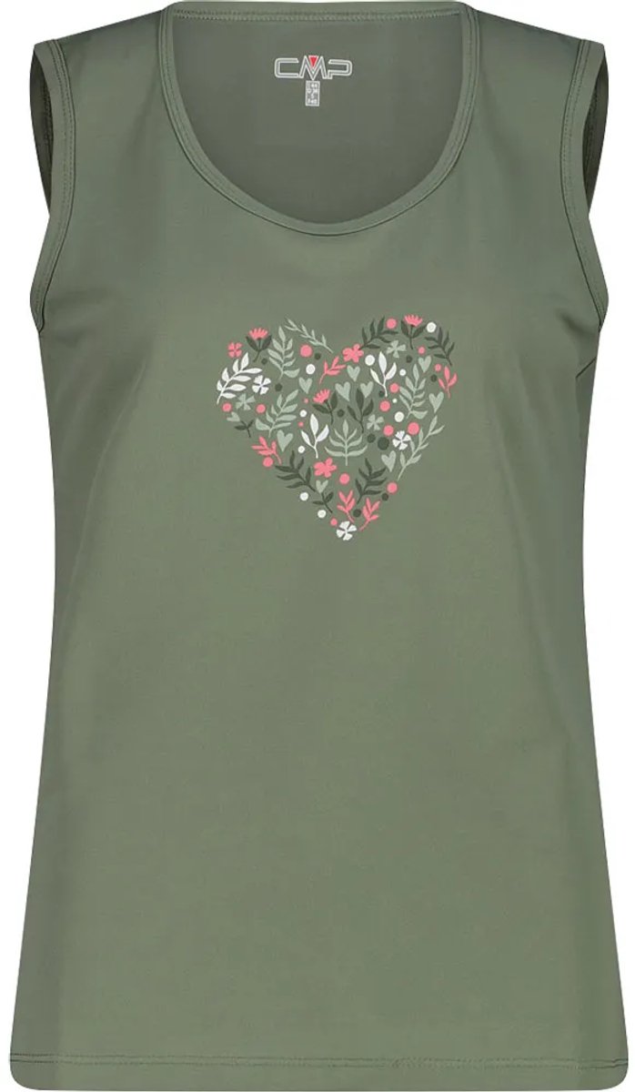 Cmp 38t6666 Mouwloos T-shirt Vrouw Roze