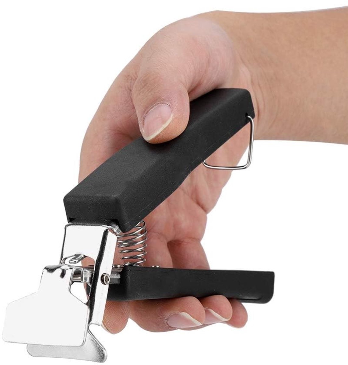 Dailygoods - Dailygoody - Multifunctionele Anti-Hot Clip Houder - Hittebestendig Keukenaccessoire - Zwart - Grijper voor Pannen en Schalen - Ideaal voor Magne