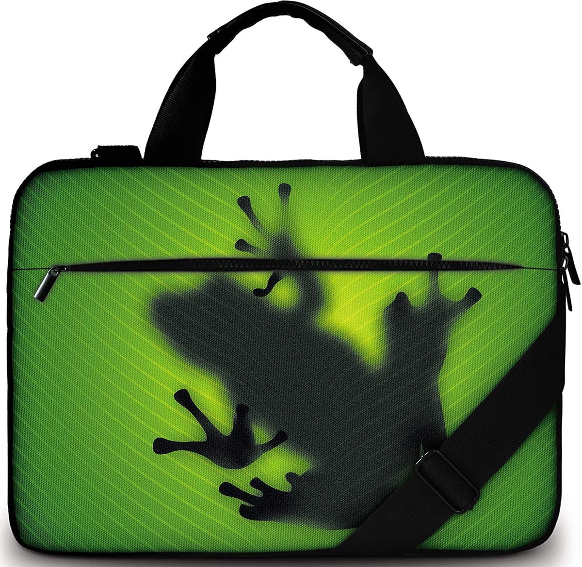Dailygoods - Dailygoody - Laptoptas - Canvas - Moderne laptopbescherming - 15/15,6 inch - Waterafstotend - Ruim accessoirevak - Voor dagelijks gebruik
