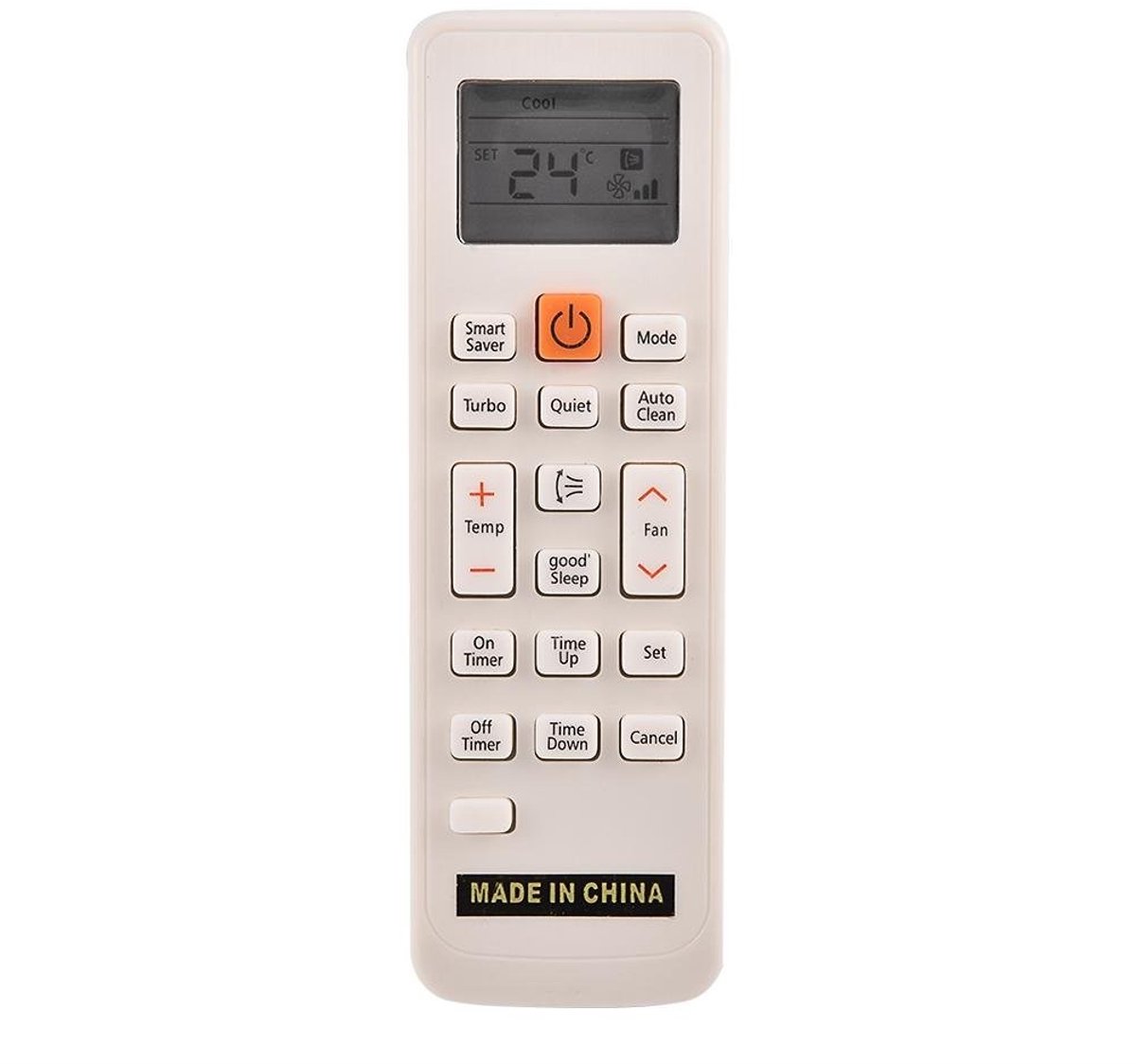 Dailygoods - Dailygoody - Vervangende Afstandsbediening - Air Conditioner - Ergonomisch ontwerp - Geschikt voor Samsung modellen - Duurzaam en gebruiksvriende