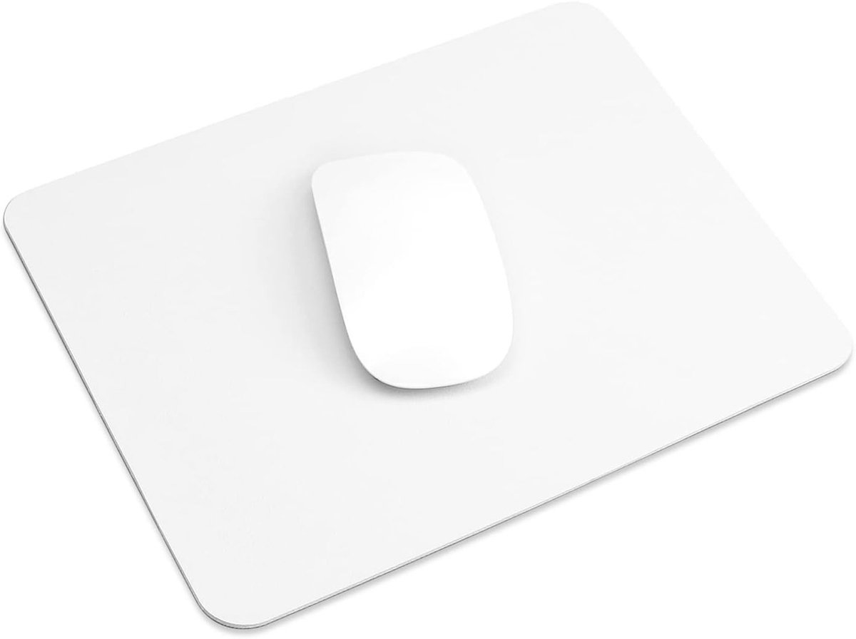 Premium PU Leren Muismat 250mm x 200mm Waterdicht Rechthoekig met Antislip Onderkant voor Thuis en Kantoor Gebruik