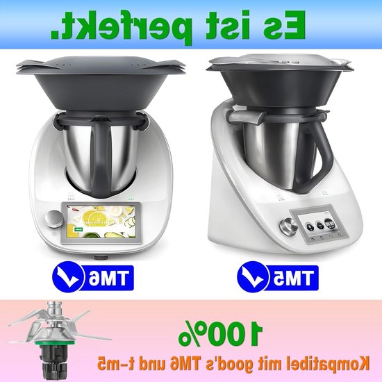 Vervangingsmes van roestvrij staal voor TM5/TM6 mixers - Super scherp en hittebestendig - Keukenaccessoire voor optimale prestaties - Duurzaam en robuust - Compatibel met Thermomix modellen — afbeelding 4
