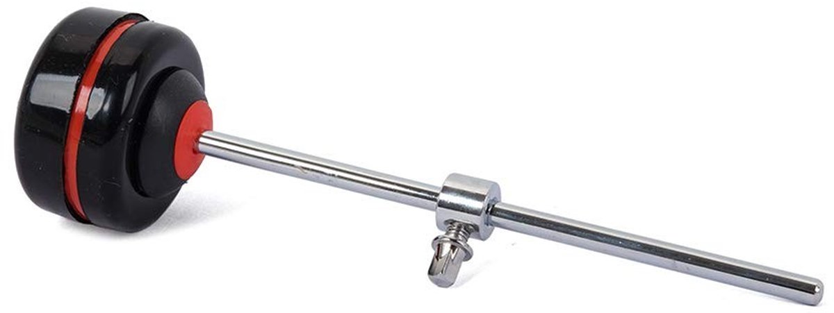 Dailygoody - Bassdrum hamer - Slaghamer met siliconen kop - Geschikt voor drummers - Zwart - Duurzaam en betrouwbaar - Ideaal voor alle soorten pedaal
