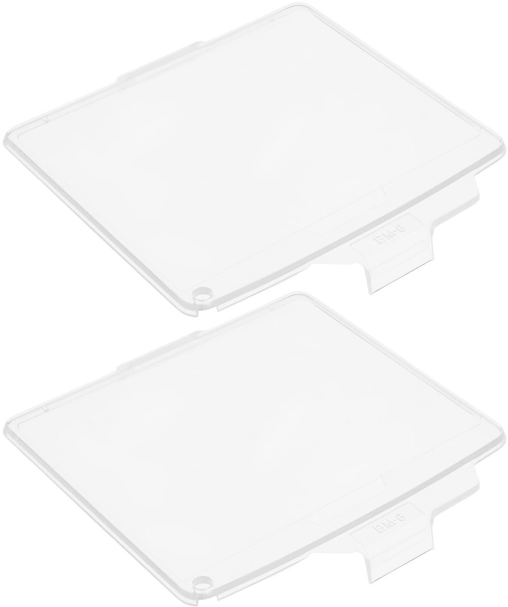 Dailygoods - 2 Stuks Transparante LCD-Schermbeschermers voor Nikon D300