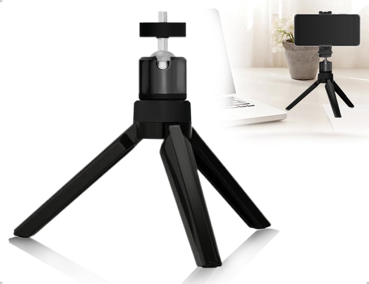 Dailygoods - Mini Statief voor Projector en Camera met Draaibare Kop