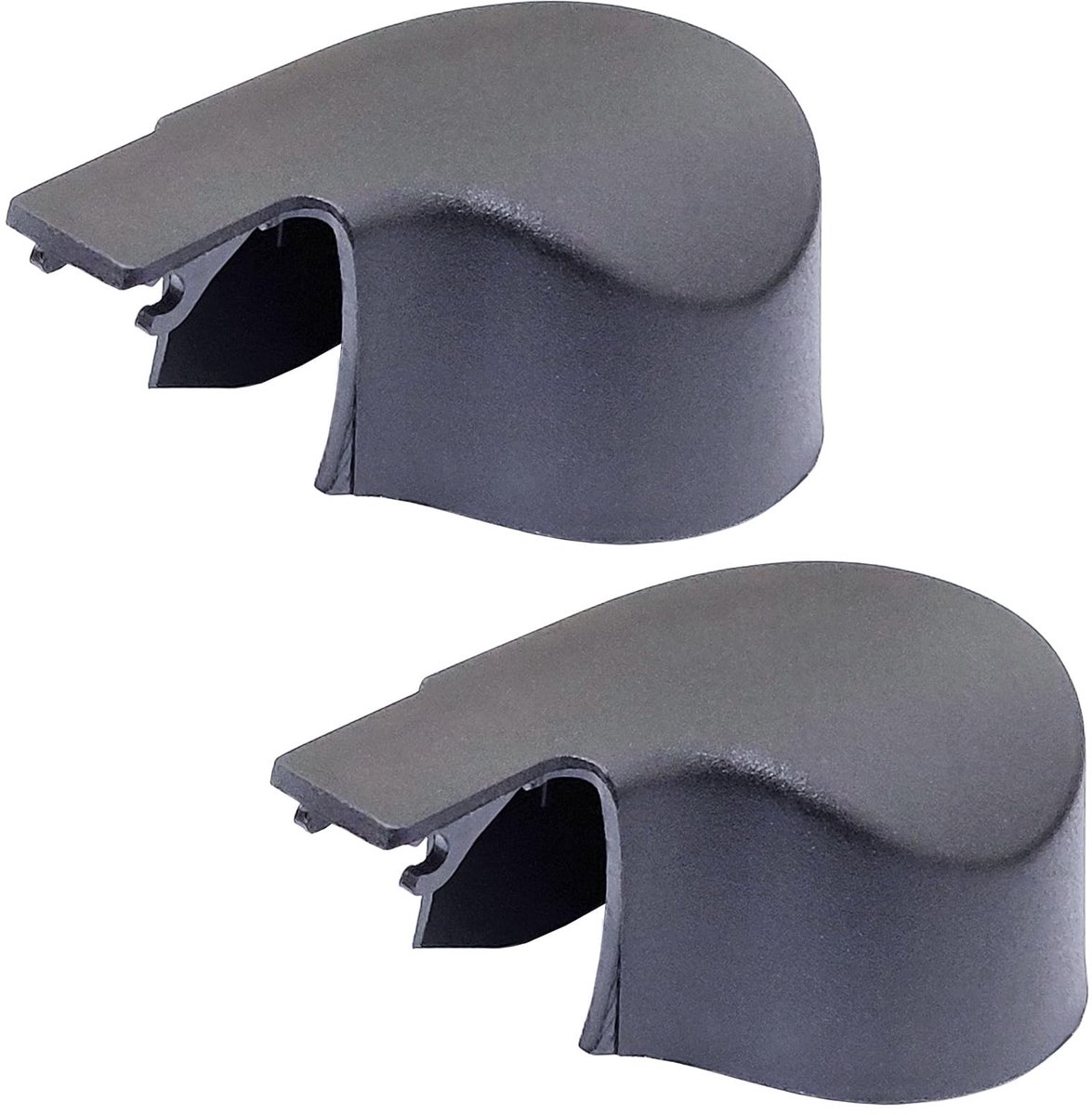 Dailygoods - Dailygoody - Wiper Arm Nut Cover Cap - 2x bescherming voor auto - geschikt voor VW Golf 6/7 - hoge kwaliteit - voor Tiguan Sharan Touran
