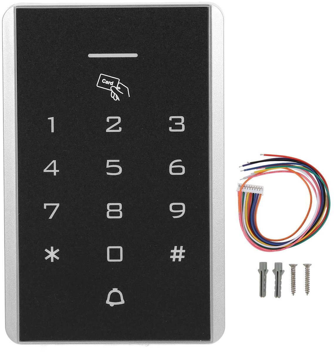 Dailygoody - Toegangscontrole Toetsenbord - 2000 Gebruikers - Verhoogt beveiliging - ABS materiaal - Multi-toegangsopties - Ideaal voor thuiskantoor -...