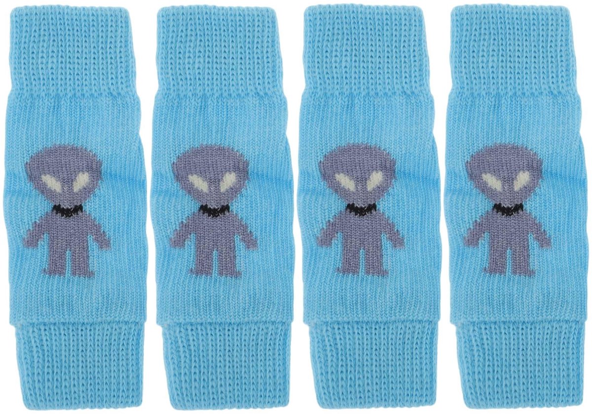 Dailygoods - Set van 4 Zachte Hondenbeenwarmers voor Gewrichtsbescherming Small