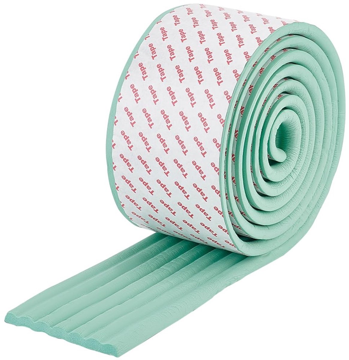 Dailygoody - Stapelbed Ladder Pads - Zelfklevende Ladder Cover - Lichtgroen - Comfortabele Hoek Protectors - Geschikt voor Trap Stappen - 2 m lang