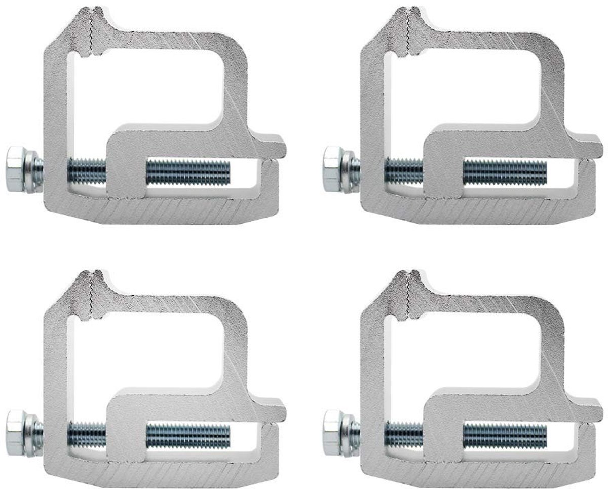 Dailygoody - OmGoods - Dailygoody - Montageklemmen - Heavy Duty - 4 Stuks - Truck Cap Topper - Voor Vrachtwagen en Camper - Stevig en Betrouwbaar
