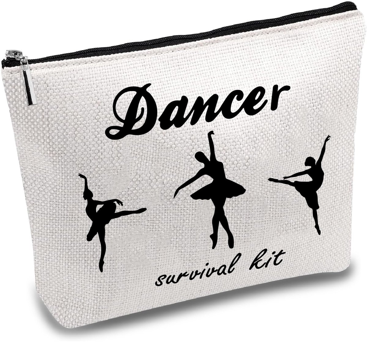 Dailygoody - Danser make-up tas - Canvas toilettas - Multifunctionele pennenetui - Groot model - Draagbare survival kit - Geschikt voor vrouwen - 25,4..