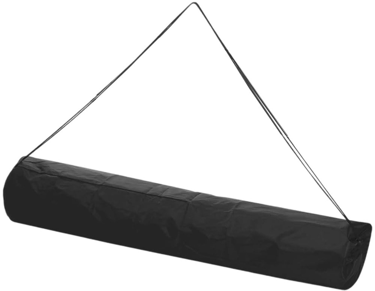 Dailygoody - Opvouwbare Kamp Stoel - Waterdichte Draagtassen - Zwart - Ideaal voor Camping en Reizen - Polyester - Verstelbaar