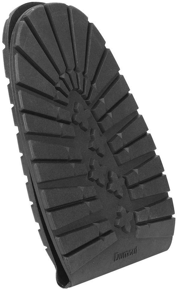 Dailygoods - Dailygoody - Waterdichte Schoenzolen - Rubberen Zool - Slijtvast en Flexibel - Zwarte Voorvoet - Antislip Zolen - Ideaal voor Schoenreparatie - Geschi...