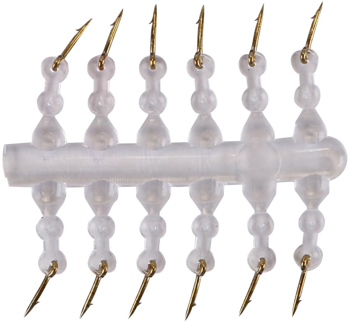 Dailygoods- Aaspinnen 12 Stuks - Karper Aaspinnen - Siliconen Ringen - Weerhaakjes - 7mm x 0,6mm - Verbeterde Stabiliteit Aas - Aasbevestiging