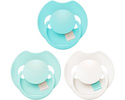 Difrax LOVI Fopspeen Dynamisch - Prime Tutti Frutti - 0 tot 6 Maanden - Groen - 3 Stuks