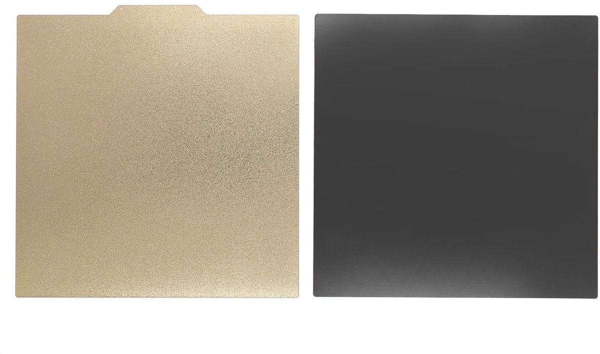 Dailygoods- Bouwplaat 280 x 280 mm - PEI/PEO Platen - Geschikt voor Ender 7/Qidi X Plus - Sterke Hechting - Dubbelzijdig - Optimale Afdrukresultaten - 3D-printer Bed