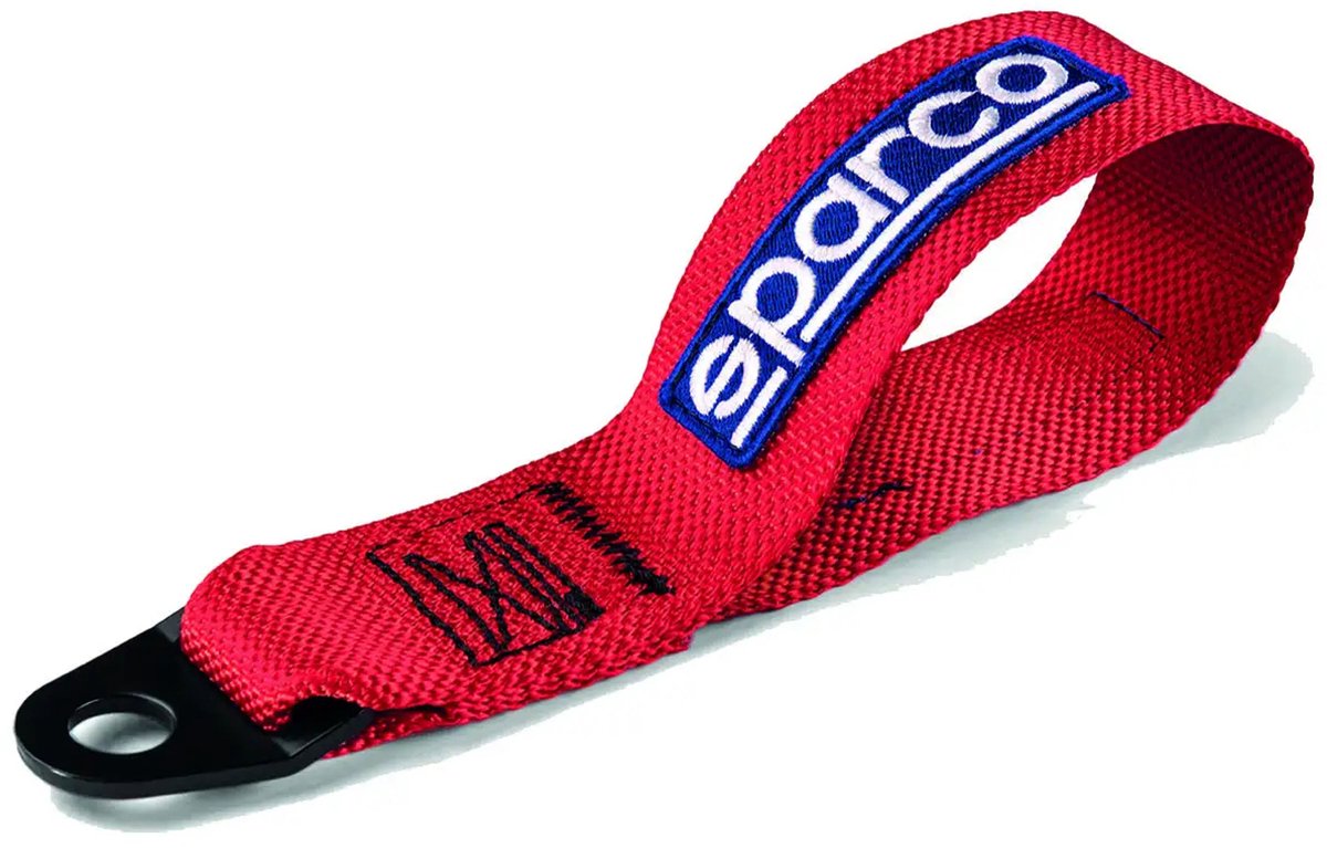 Sparco FIA Sleepoog Rood - 3000kg