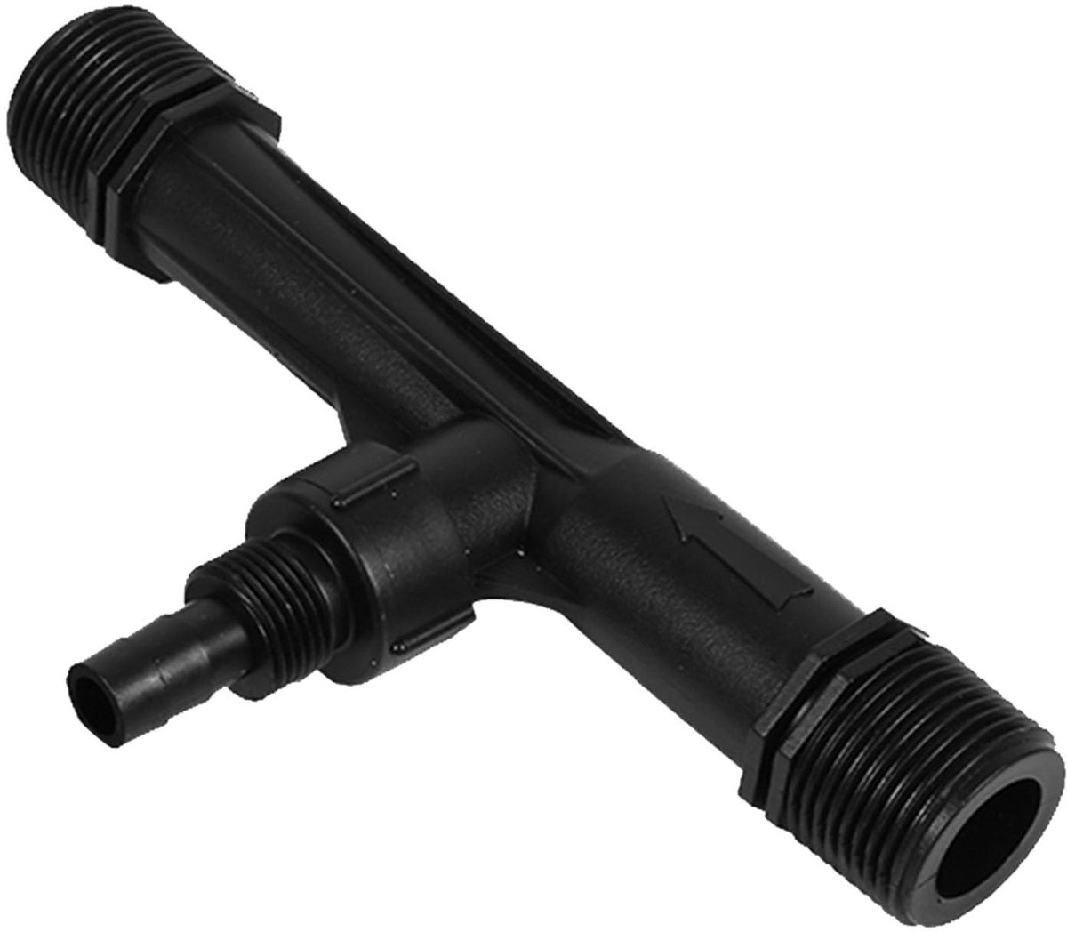 Dailygoods- Meststofinjector Gloednieuw - Venturi Meststof Mixer - Irrigatie Tool - 1" BSP Inlaat/Outlet - POM Plastic - Afmetingen 19,5 x 9,3 x 3,25 cm - Meststofmenger