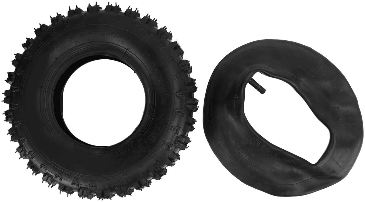 Dailygoods- Motorbanden Sterke Grip - Binnenband/Buitenband - Dikke Rubberen Band - Ozonbestendig - Verouderingsbestendig - Veiligheid tijdens het Rijden - Banden