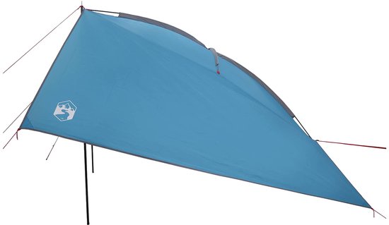 vidaXL - Auto - Tent - 308 - x - 215 - x - 220 - cm - Blauw - Polyester - en - Staal van Vidaxl — afbeelding 5