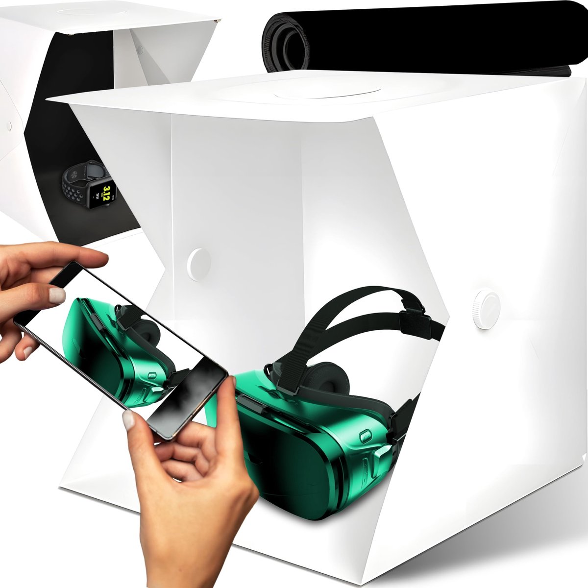 Dailygoods - Draagbare Fotobox met LED Verlichting voor Productfotografie