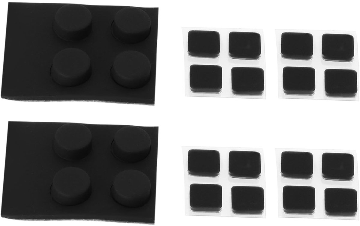 Dailygoods - Rubber Stofkappen voor NEW 3DS XL en LL Set van 2
