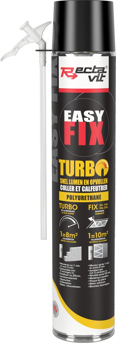 Rectavit - Easy Fix Turbo - 750 ml - Manueel