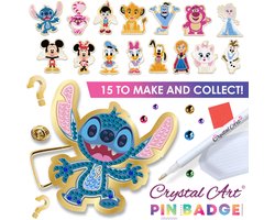 Disney Crystal Art Pin Badge - Blind Bag