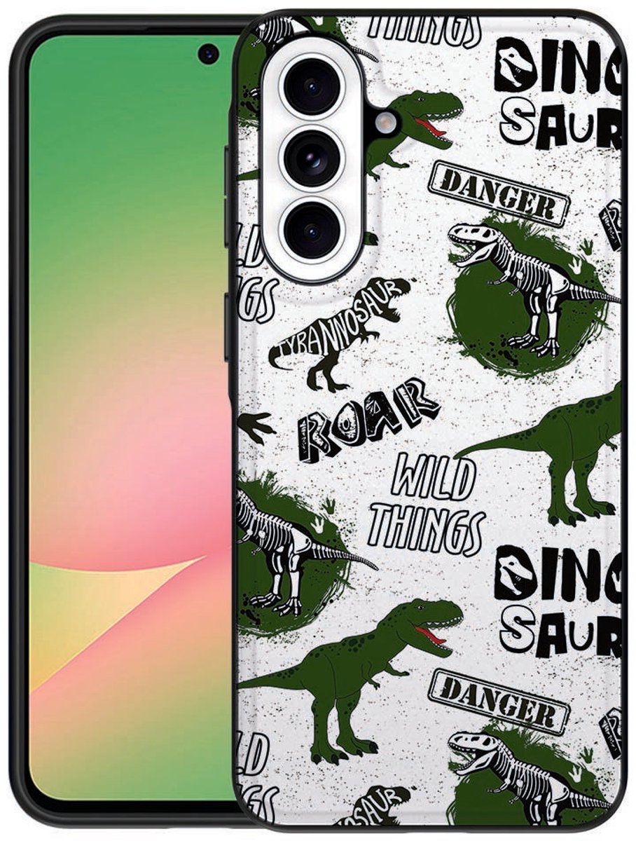 Backcover Hoesje Samsung Galaxy A57 Dinosaurus
