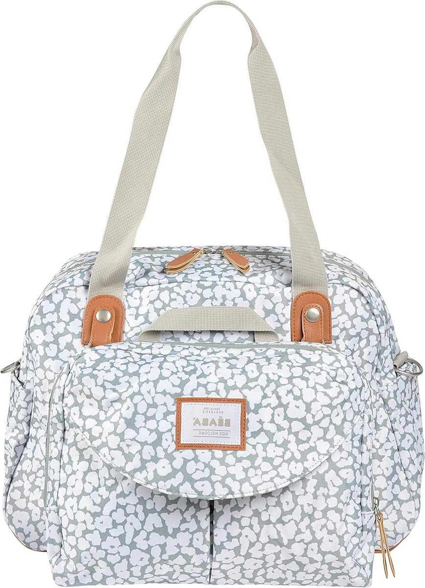 Baby Verschoontas - Baby Verzorgingstas - Baby Verzorgen Onderweg - Inclusief Aankleedkussen - 6 Liter Capaciteit - Kersen